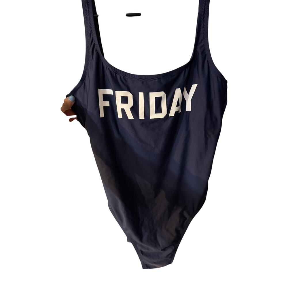 J.CREW  one peice bathing suit with friday